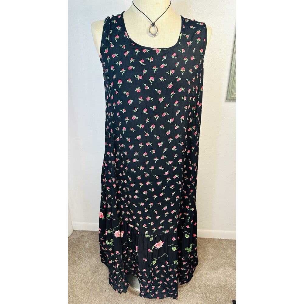 Vintage Victoria Holley Floral Cottage Whimsygoth Dress Petite Small Travel - Picture 6 of 6